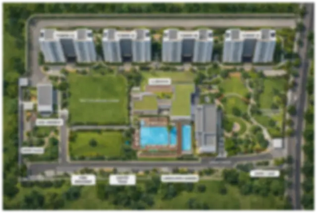 L&T Realty Jakkur master plan layout L&T Realty Jakkur master plan layout